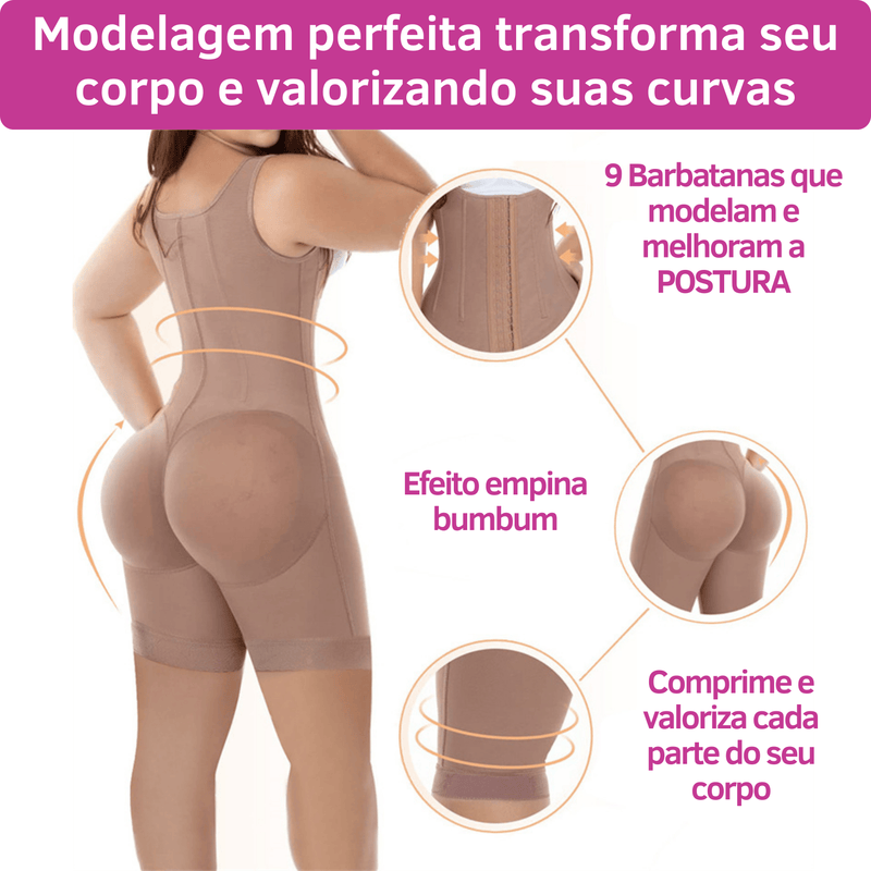 Body Ultra Modelador Nina - Frete Grátis - Isa Leblanc